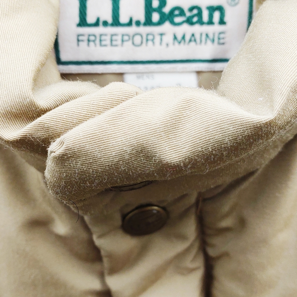 LL Bean down vest